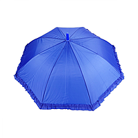 Зонт детский со свистком синяя полуавтомат 90 см 8 спиц CLN-045