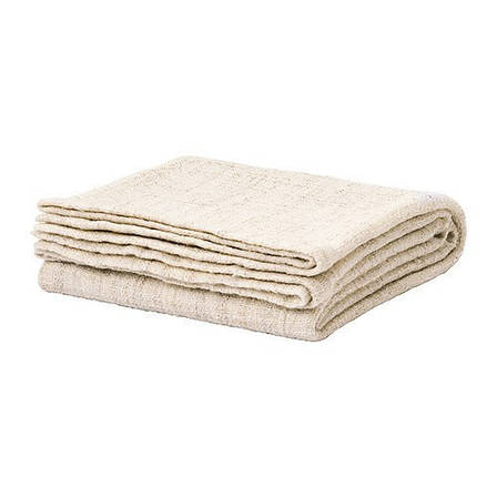 Плед IKEA GURLI біло-бежевий 120x80 см 902.049.03, фото 1