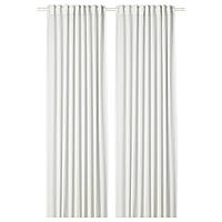 Гардины IKEA HILJA 1 пара белый 145x300 см 404.308.14