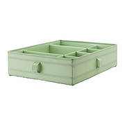 Ящик з відділеннями IKEA SKUBB світло-зелений 902.997.17