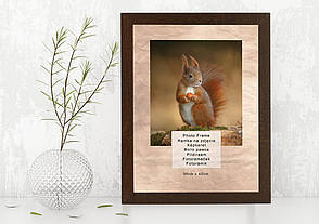 Рамка для фотографій 30х40 см, сосна шоколад, PGR-10060, фото 3