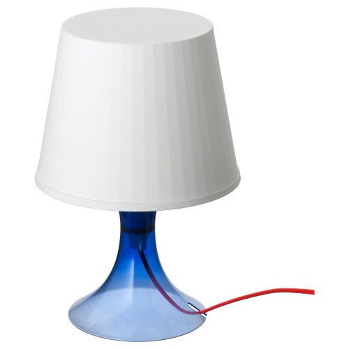 Лампа настільна IKEA LAMPAN синя 003.564.01