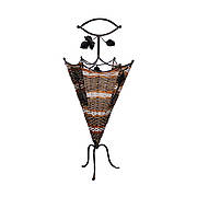 Стійка для парасольок метал світло-коричневий OR-1159