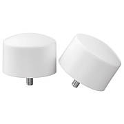 Накінечники для карниза IKEA RAFFIG  2 шт білий 502.171.82