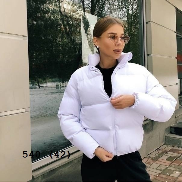 Зимова жіноча коротка куртка 540 (42)