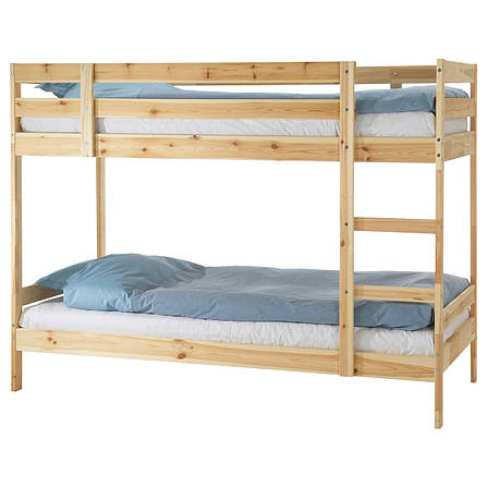 Каркас 2-ярусного ліжка, сосна, 90x200 см, 001.024.52, IKEA, ІКЕА, MYDAL, фото 1