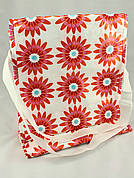 Сумка через плече, білий/квіти, 802.417.032 ІКЕА, IKEA, LAUSVIK