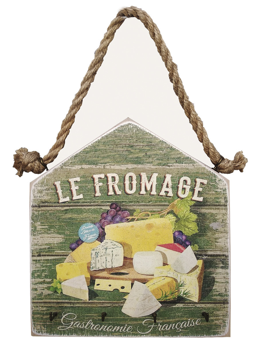 Ключниця на канаті Le fromage 4 гачки KL-033