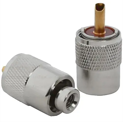 Штекер UHF під кабель RG-58, накрутка, латунь
