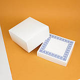 Коробка подрункова української тематики 20*20*10 см Коробка універсальна з вишиванкою, фото 3