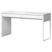 Письмовий стіл, білий, 142x50 см, 902.143.08, IKEA, ІКЕА, MICKE