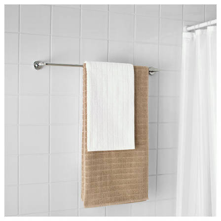 Штанга для рушника, хром-ефект, 63 см, 603.285.99, IKEA, ІКЕА, VOXNAN, фото 3