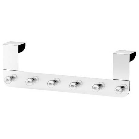 Дверна вішалка IKEA VOXNAN 35.8 см хром-ефект 803.285.79, фото 1