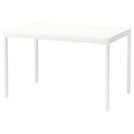 Розсувний стіл IKEA VANGSTA білий 120/180x75 см 803.615.64, фото 1