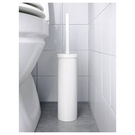 Щітка для унітазу IKEA ENUDDEN білий 301.972.60, фото 3