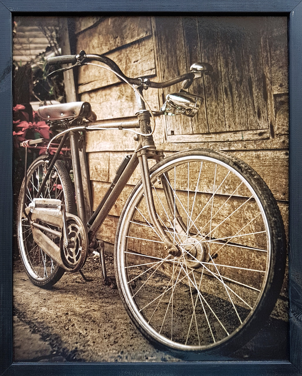 Фотокартина в дерев'яній рамі Bicycle 1 40х50 см POS-4050-028