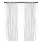 Гардини  IKEA LILL 2 шт білий 280x300 см 100.702.62