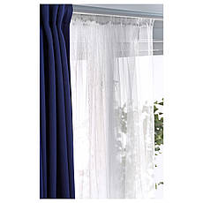 Гардини IKEA LILL 2 шт білий 280x300 см 100.702.62, фото 4