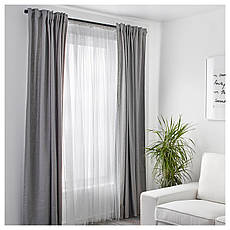 Гардини IKEA LILL 2 шт білий 280x300 см 100.702.62, фото 5