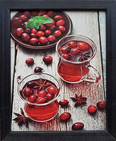 Фотокартина в дерев'яній рамі Tea 2 20х25 см POS-2025-005, фото 1