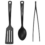 Кухонне приладдя IKEA GNARP 3 предмети чорний 303.358.41
