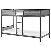 Каркас 2-ярусного ліжка, темно-сірий, 90x200 см 002.392.33 IKEA, ІКЕА, TUFFING
