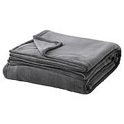 Покривало IKEA TRATTVIVA сірий 150x250 см 303.496.78