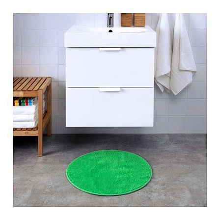 Килимок для ванної IKEA BADAREN 55 см зелений круглий 703.069.45, фото 3