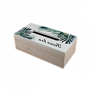 Серветниця дерев'яна пальмове листя 14*7.5*24 см OD-1074