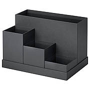 Підставка для канцелярського приладдя, чорний, 18x17 см, 803.954.89, IKEA, ІКЕА, TJENA