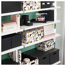 Підставка для канцелярського приладдя, чорний, 18x17 см, 803.954.89, IKEA, ІКЕА, TJENA, фото 6