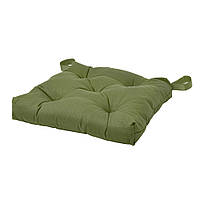 Подушка на стул IKEA MALINDA темно-зеленый 40 см 505.510.61
