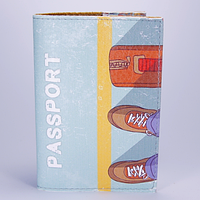 Обложка на паспорт Сапоги экокожа Pass-13