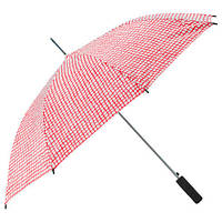 Зонтик IKEA KNALLA красный/белый 103.305.14