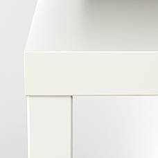 Журнальний столик IKEA LACK білий 55х55 см 304.499.08, фото 5