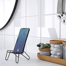 Тримач для телефону IKEA KRUBBET чорний 105.319.42, фото 4
