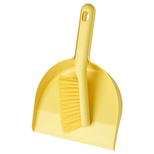 Щетка и совок IKEA PEPPRIG желтый 805.335.51 (ID#1907234064), цена: 174 ...