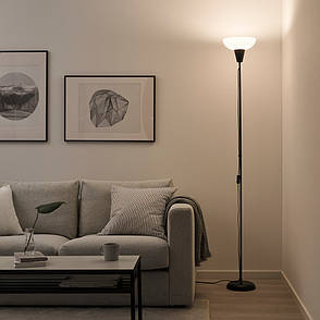 Торшер IKEA TÅGARP чорний, білий 204.040.95, фото 4