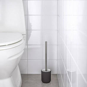 Щітка для унітаза IKEA EKOLN темно-сірий 804.273.10, фото 4