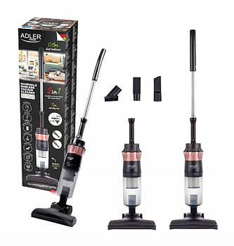Пилосос 2-в-1 Adler AD 7049 — ручний та вертикальний, 800 Вт, HEPA фільтр