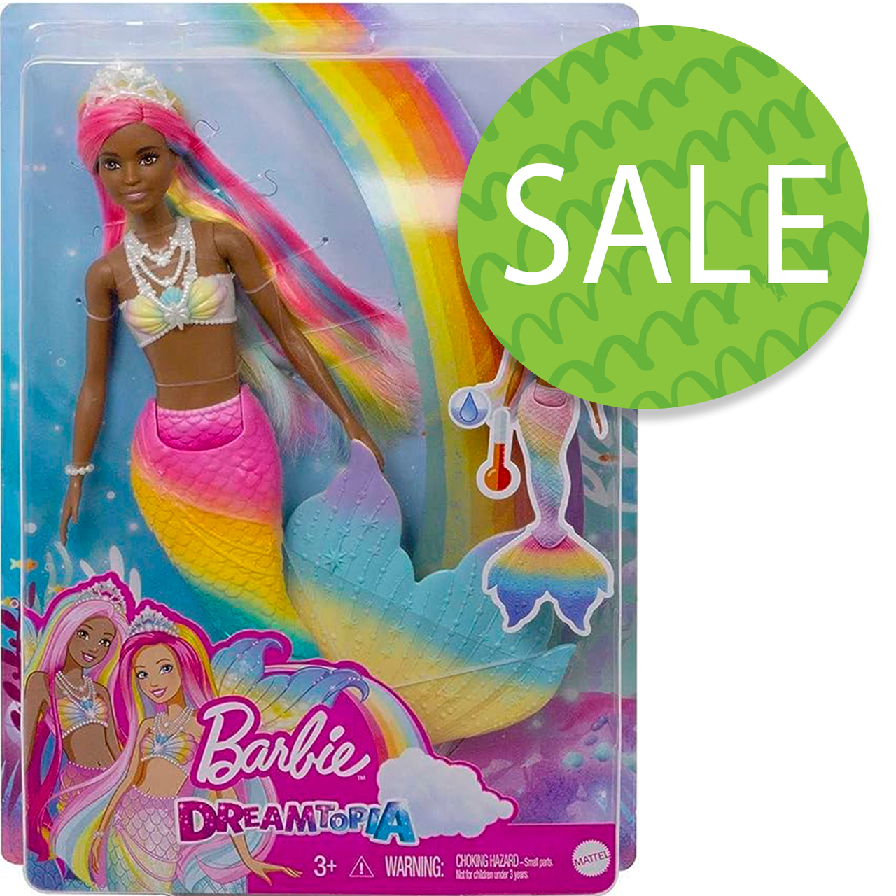 Barbie dreamtopia rainbow magic mermaid doll hotsell