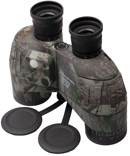 Бінокль Comet Pro LR039C 10x50 HD з електронним компасом