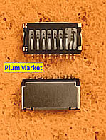 Слот SD mini TF Sim Micro nano card socket 11x6mm