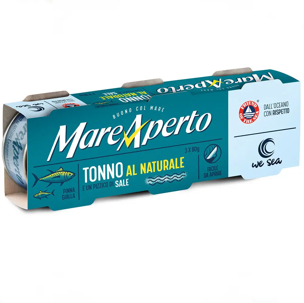 Тунець у власному соку Mare Aperto, 80г