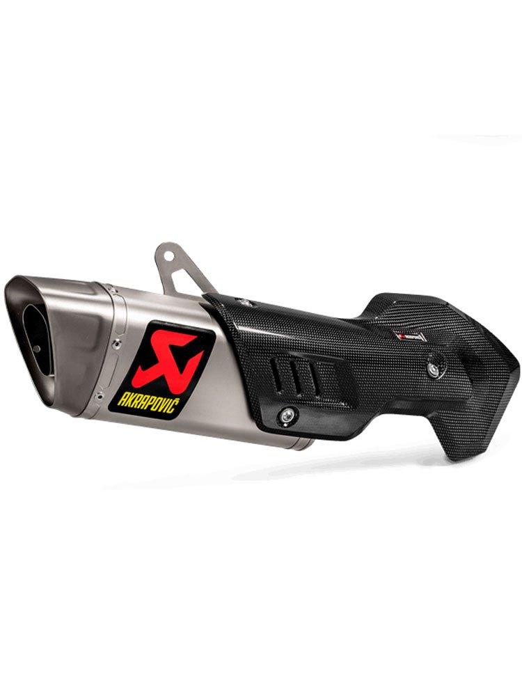 Глушник Akrapovic для Ducati Multistrada 1260/S [18-20], Multistrada 1200 S [15-17] [Slip-On Line, Titanium], фото 1