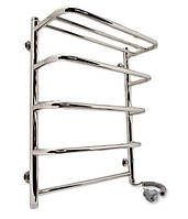 Сушарка для рушників Laris Стандарт з полицею П5 Е з полицею 500 х 660 71207610 під'єднання праворуч