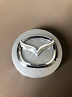 Колпачки Заглушки Mazda 56мм Серебро