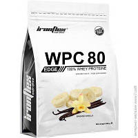 Протеїн сироватковий IronFlex Nutrition WPC 80eu EDGE 900 g /30 servings/ Banana Vanilla