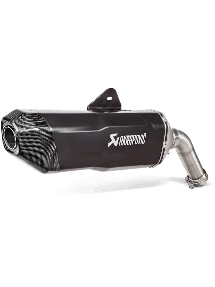 Глушник Akrapoviс для BMW F 850 GS [18-22], BMW F 850 GS ADVENTURE [18-22] [Slip-One Line, Black Titanium]