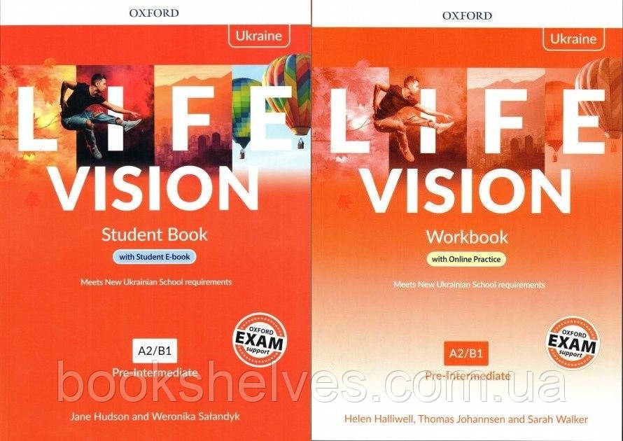 Life Vision Pre-Intermediate Підручник та Робочий зошит